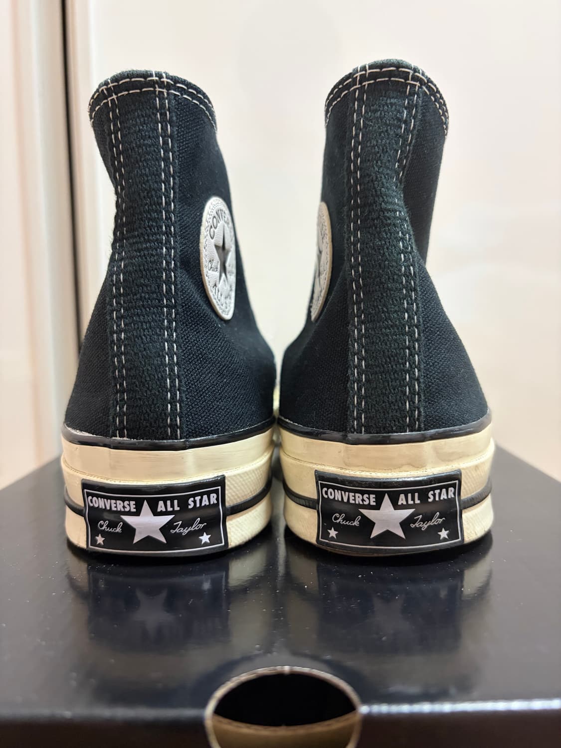 컨버스 척70 하이 블랙 230사이즈 상품이미지5