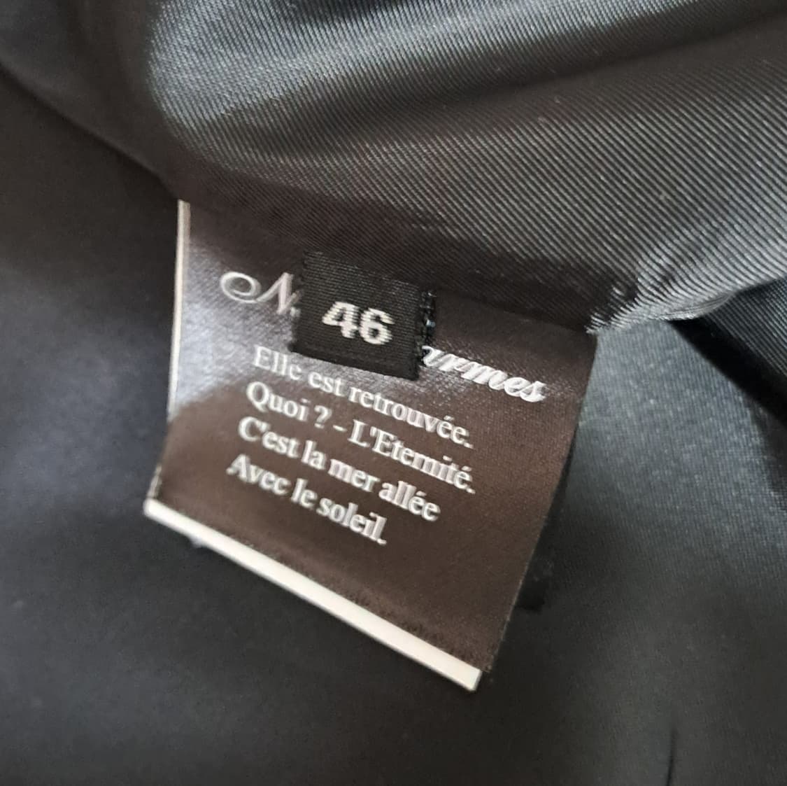 (택포) 느와르라르메스 싱글 양가죽 자켓 46 B493 상품이미지9