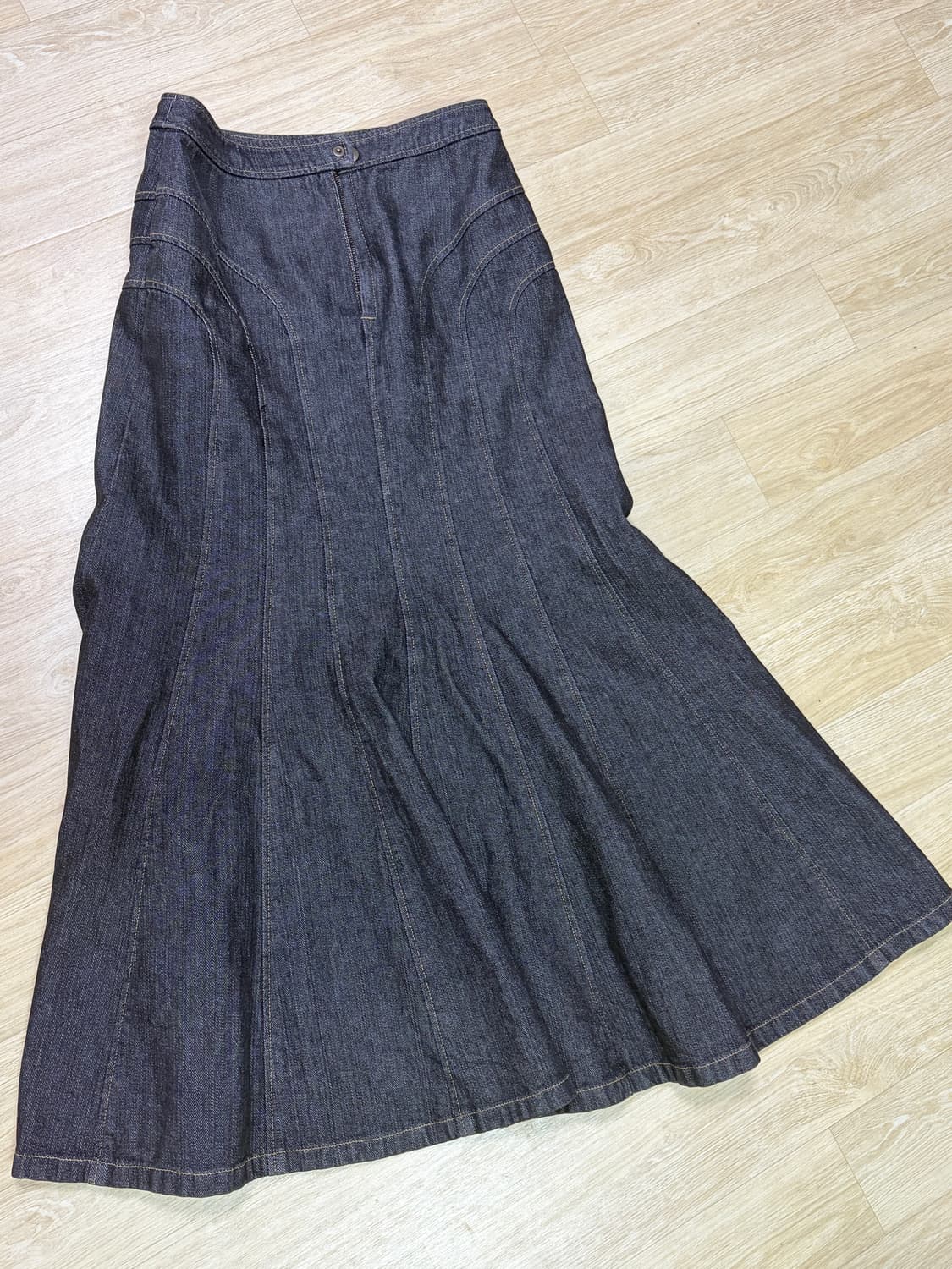 데님 롱스커트 상품이미지1