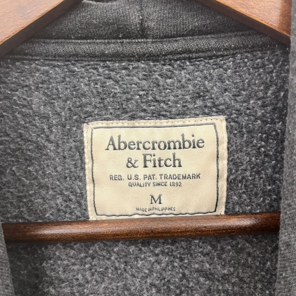 아베크롬비 올드스쿨 Y2K 00's 약기모 후드집업 M C09906 상품이미지5