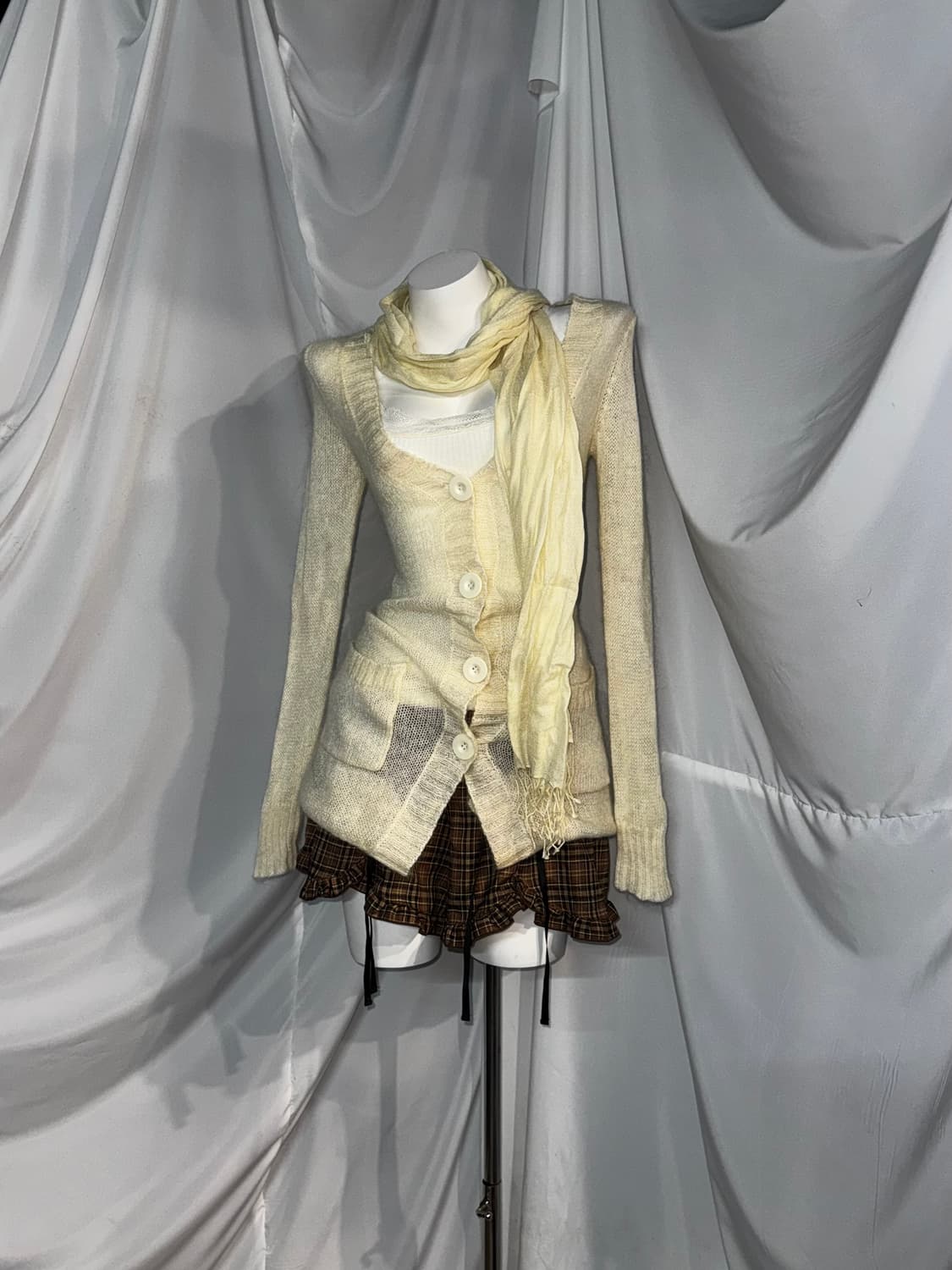 세실맥비 오네 라떼 데일리 갸루 코디세트 상품이미지4