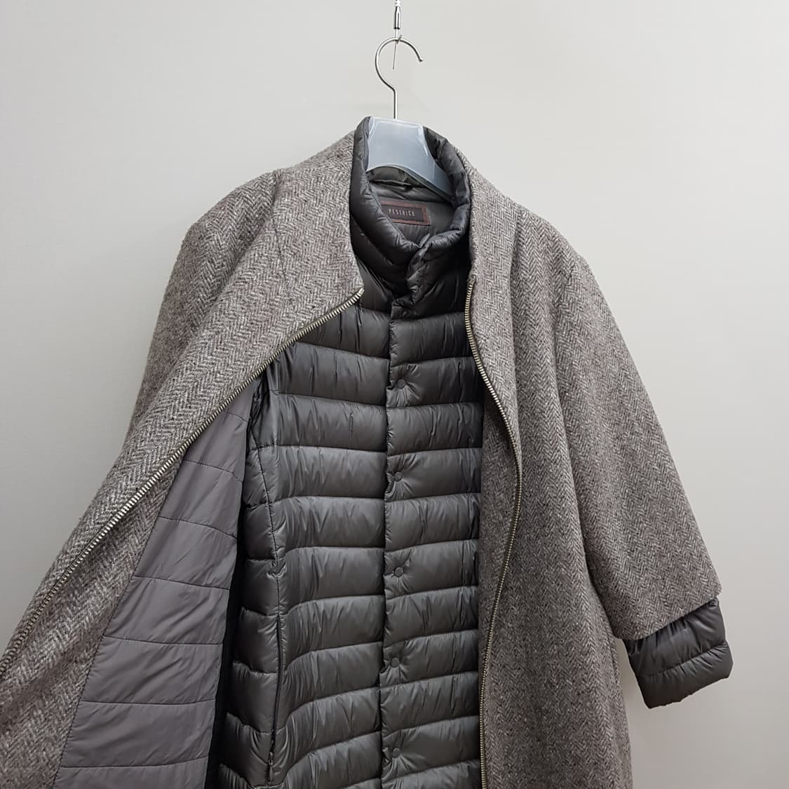PESERICO 페세리코 패딩 라이너 투웨이 코트 46사이즈 상품이미지5