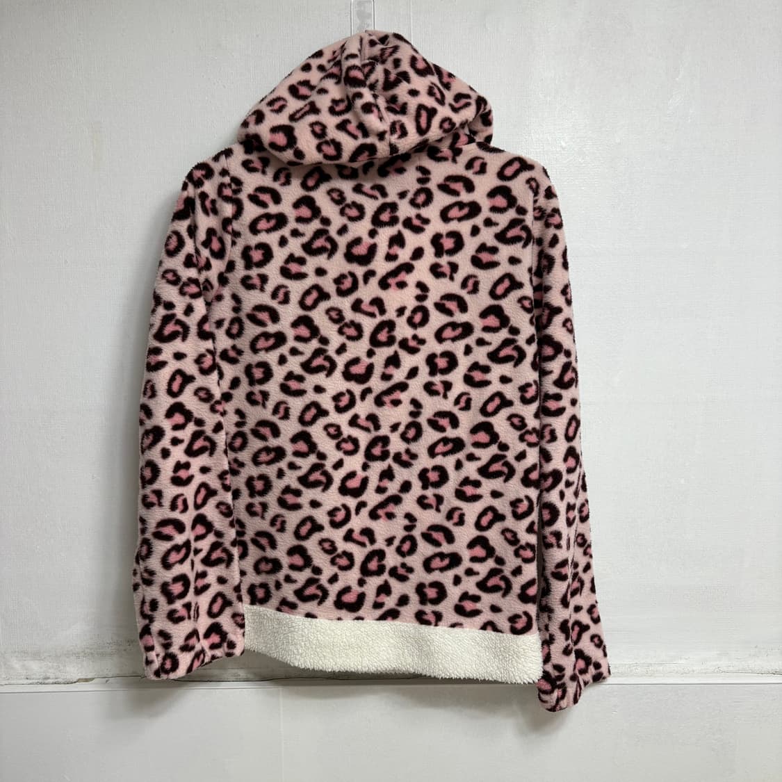 핑크 레오파드 호피 플리스 후리스 히메갸루 집업 상품이미지4