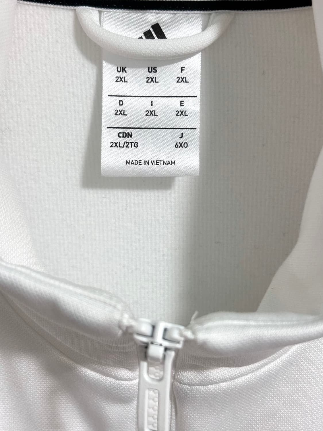 아디다스 맨유 트랙탑 화이트 져지 상품이미지2