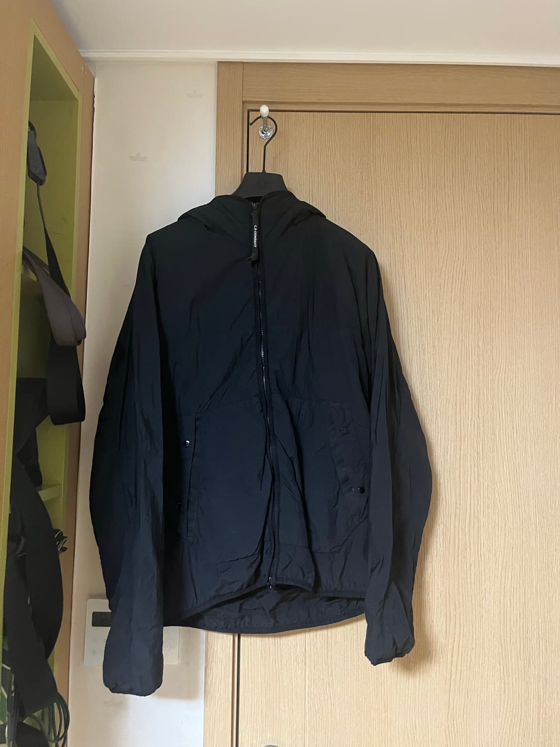 C.P. Company 씨피컴퍼니 G.D.P. 고글 자켓 블랙 23SS 상품이미지1