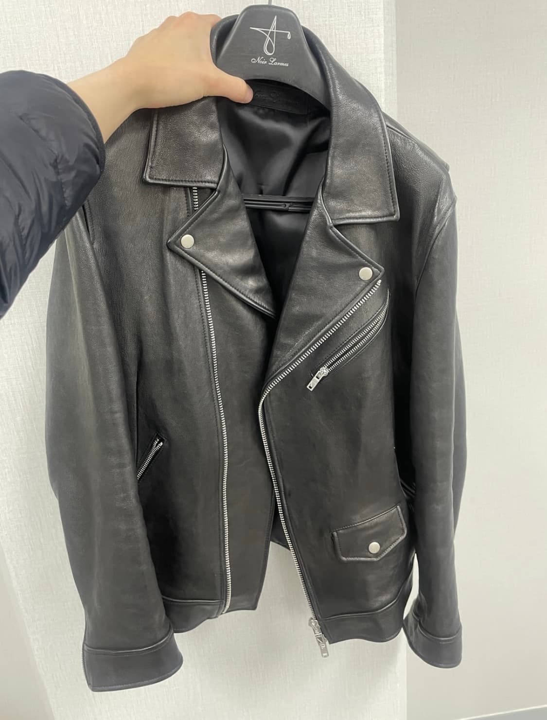 느와르 라르메스 램스킨 더블러이더 자켓(50) 상품이미지5