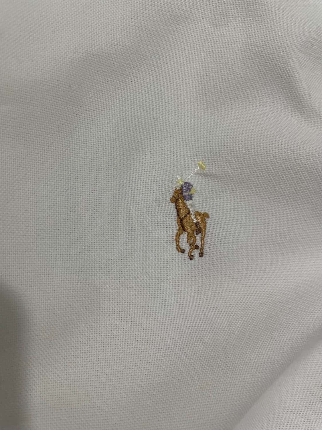 폴로랄프로렌 브라운포니 화이트셔츠 상품이미지5