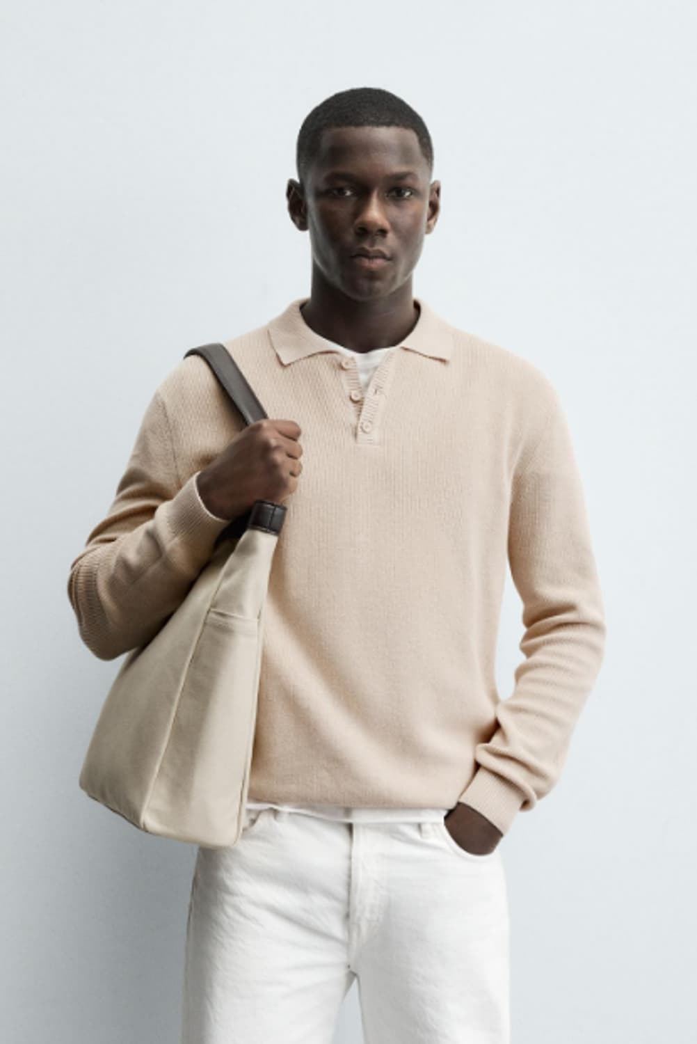 자라 카라 니트 L  상품이미지1