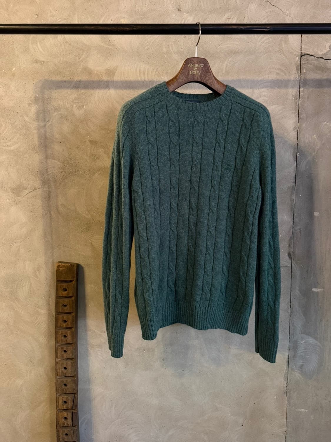 브룩스 브라더스 케이블 니트 100 상품이미지1