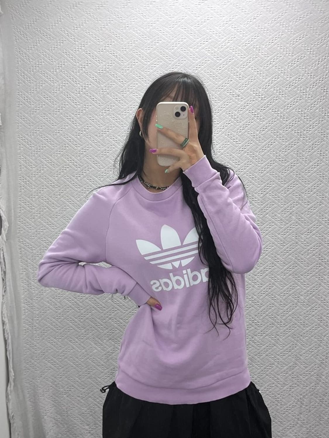 아디다스 캐주얼 빅트레포일 스웻셔츠 맨투맨 M C07320 상품이미지2