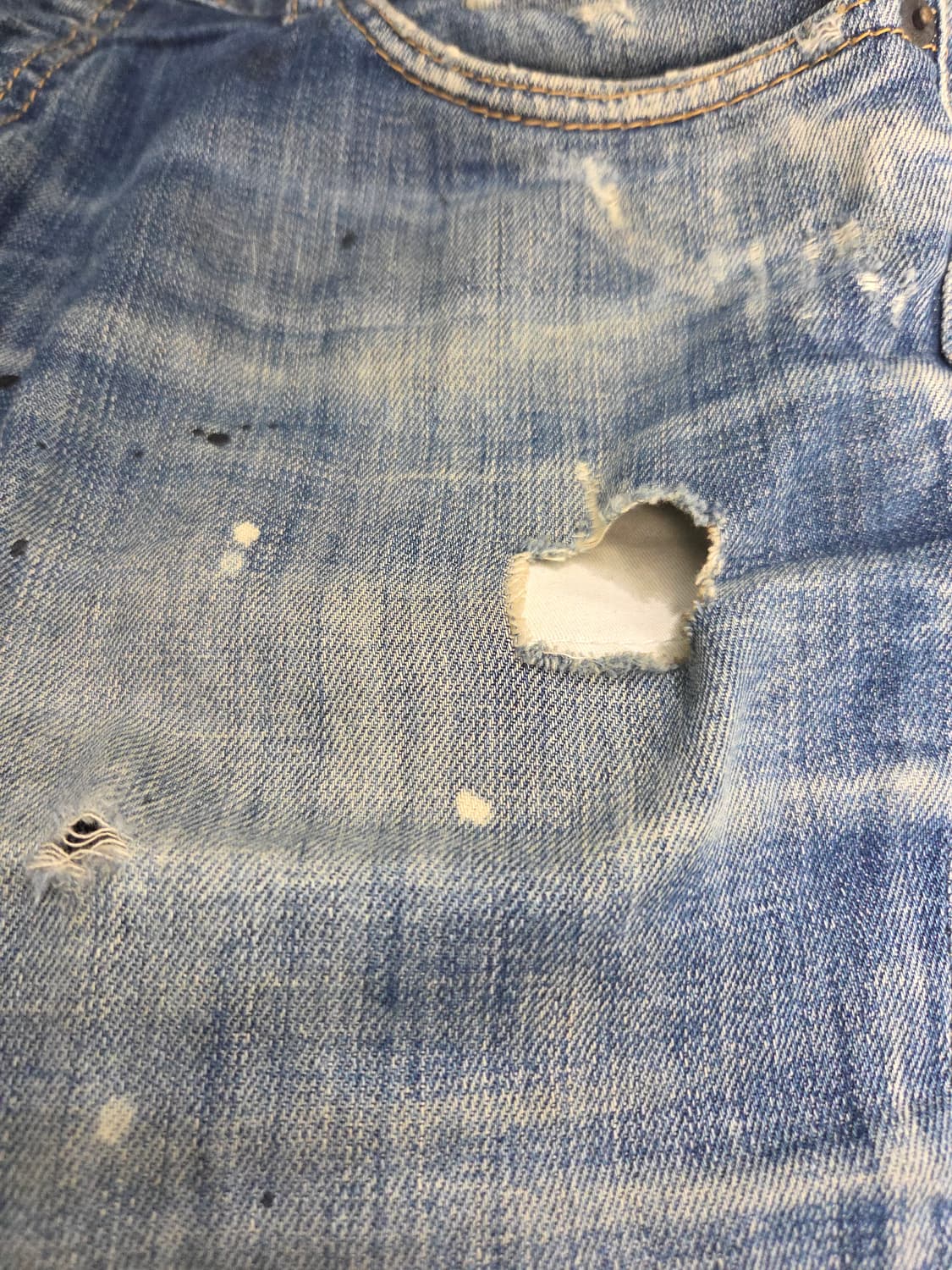 DSQUARED2 디스퀘어드2 섹시 머큐리 페인트 스팟 워싱진 상품이미지6