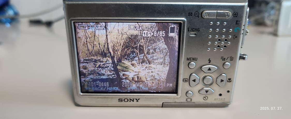 SONY CYBERSHOT DSC-T1 빈티지 레트로 디지털카메라 상품이미지7