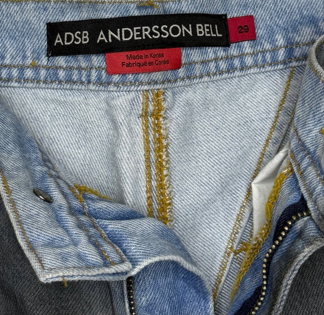 ADSB dirty spray washed jeans 상품이미지4