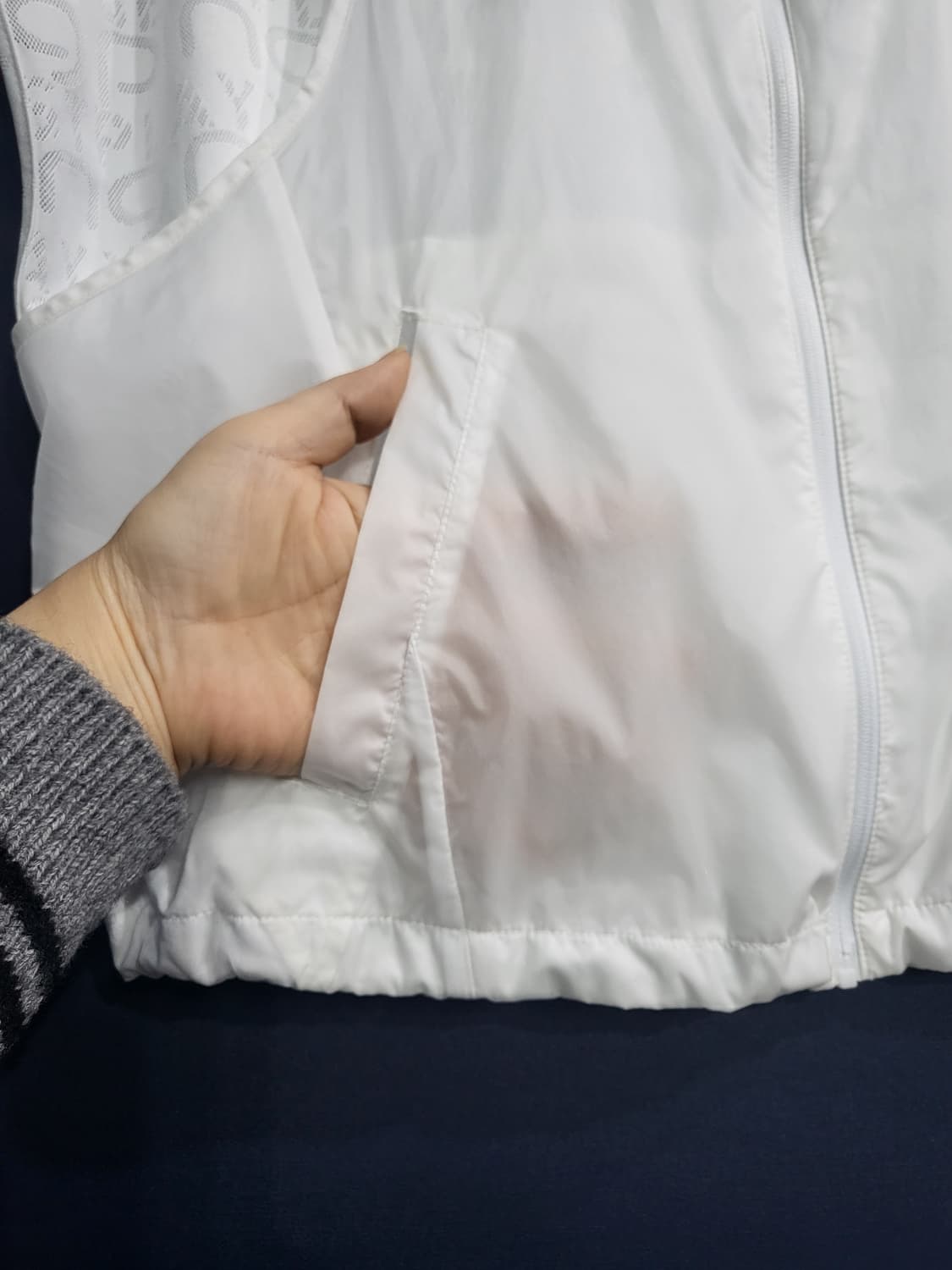 핑 로고 메쉬 점퍼 골프 베스트 상품이미지5