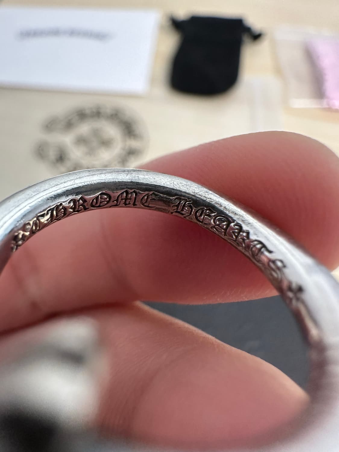 크롬하츠 네일링 못반지 상품이미지10