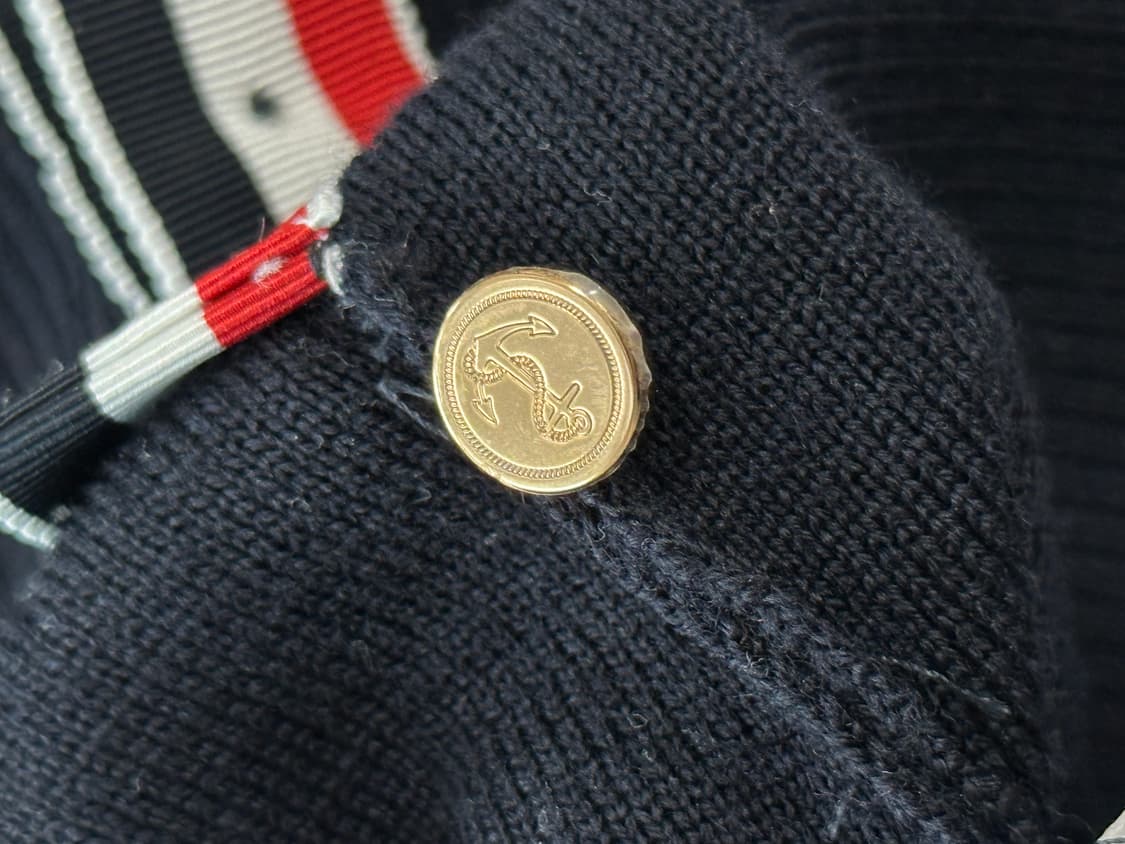 톰브라운 니트 금장 밀리노스티치 니트 0사이즈 판매 상품이미지7