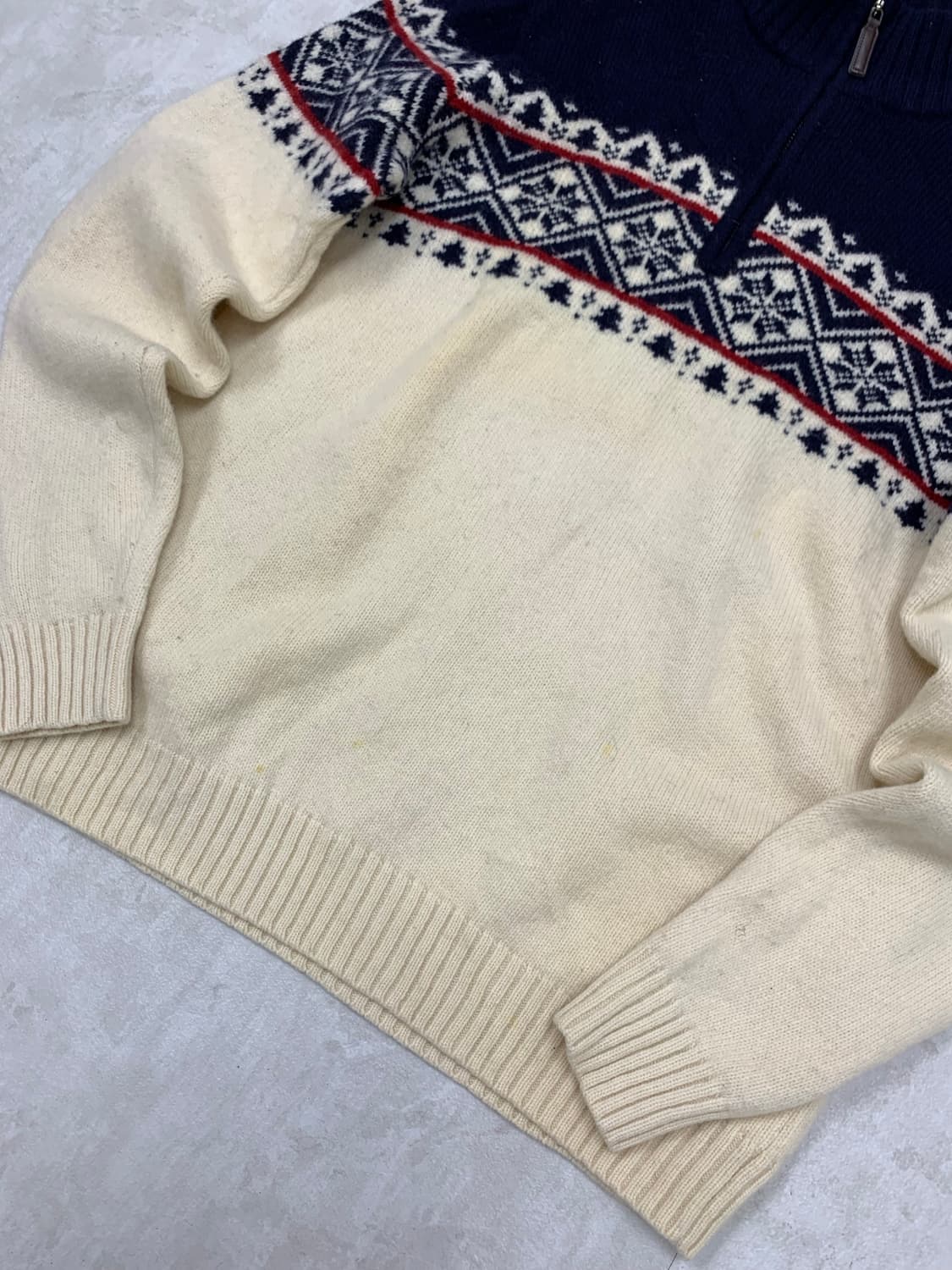 유니클로 패턴 반집업 니트 #412 상품이미지3