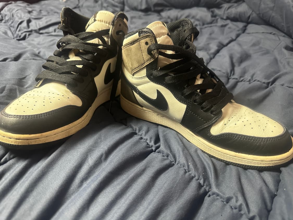 [6.5Y/245] 나이키 조던 1 하이 다크모카 (실착 3회미만) 상품이미지5