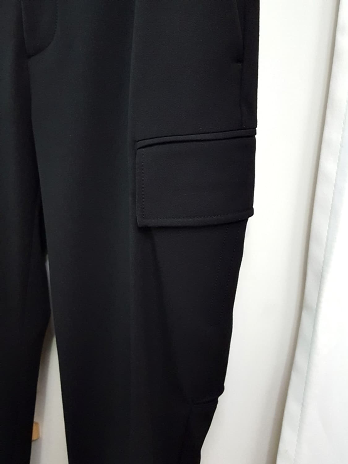 시스템옴므 남성 카고 조거팬츠 블랙 31-33 상품이미지3