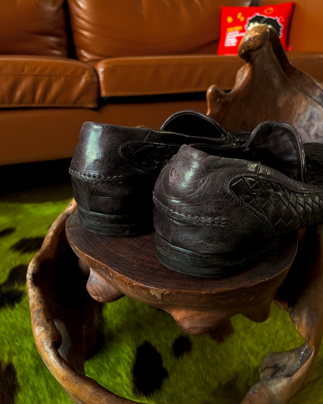 Old Bottega Veneta Brown Leather Loafer 상품이미지6