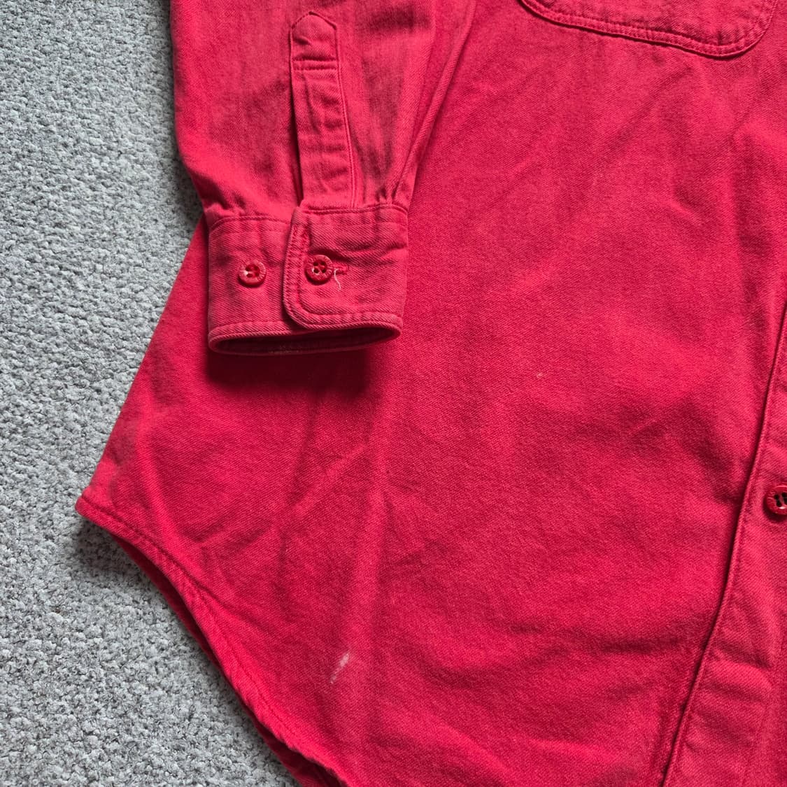 80-90s Levi's 리바이스 빈티지 워크셔츠 L(100) 상품이미지5