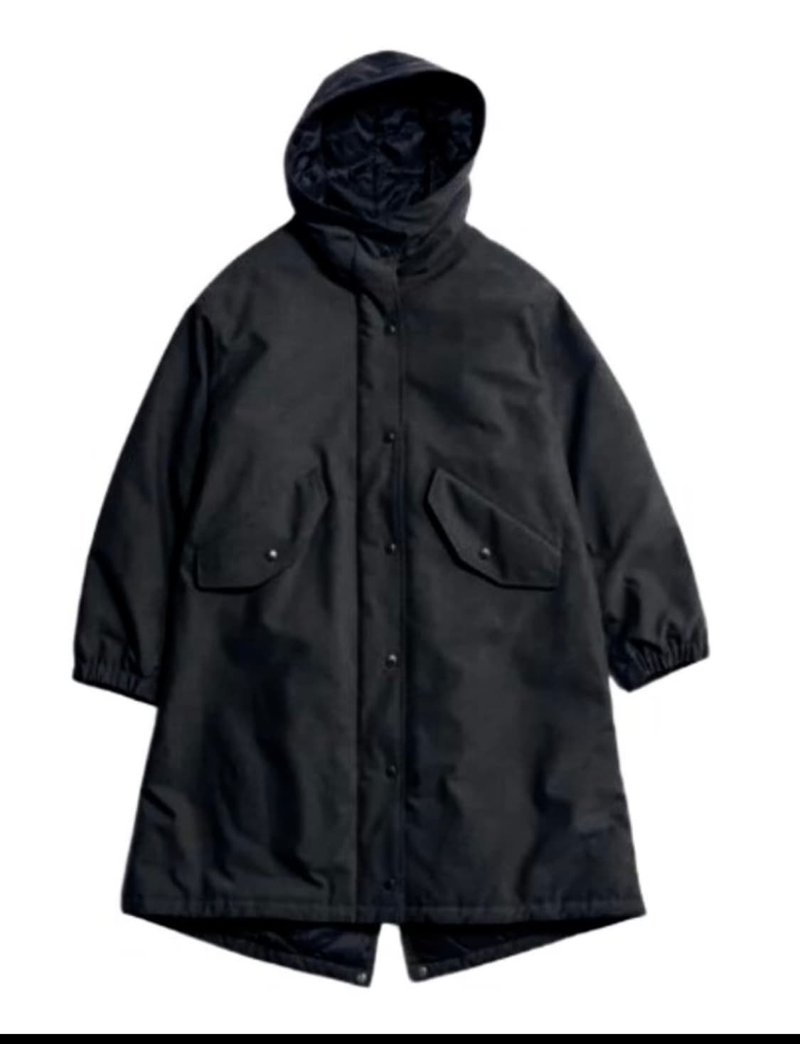 엔지니어가먼츠 유니클로 피쉬테일 파카 블랙 상품이미지1