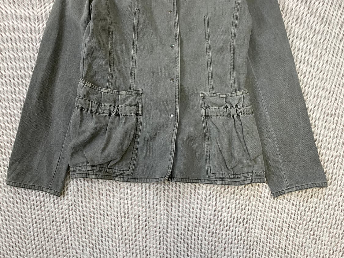 히로코비스 셔링 포켓 스트럭처 자켓  J03374 상품이미지2