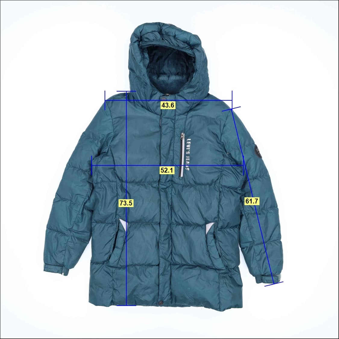 [160] 리바이스 키즈여성 덕다운 패딩점퍼  1205HR1 상품이미지10