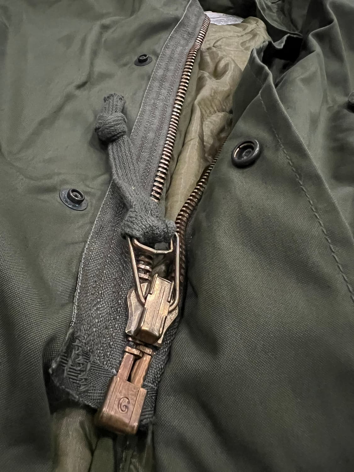 (M) M65 피쉬테일 오리지널 개파카 풀셋 상품이미지5