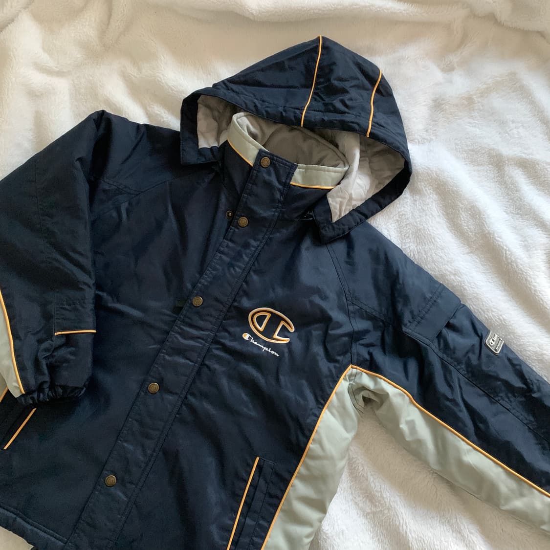 챔피온 CHAMPION 빈티지 바람막이 자켓 키즈 패딩 상품이미지1