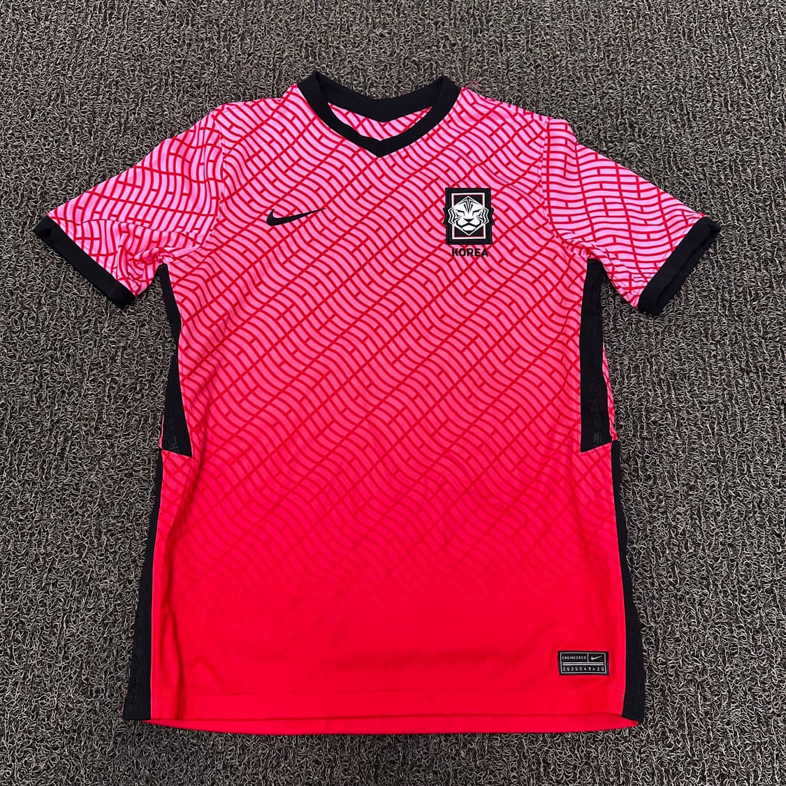 NIKE 나이키 대한민국 축구 국가대표 여성 반팔 핑크 유니폼 XL 상품이미지1