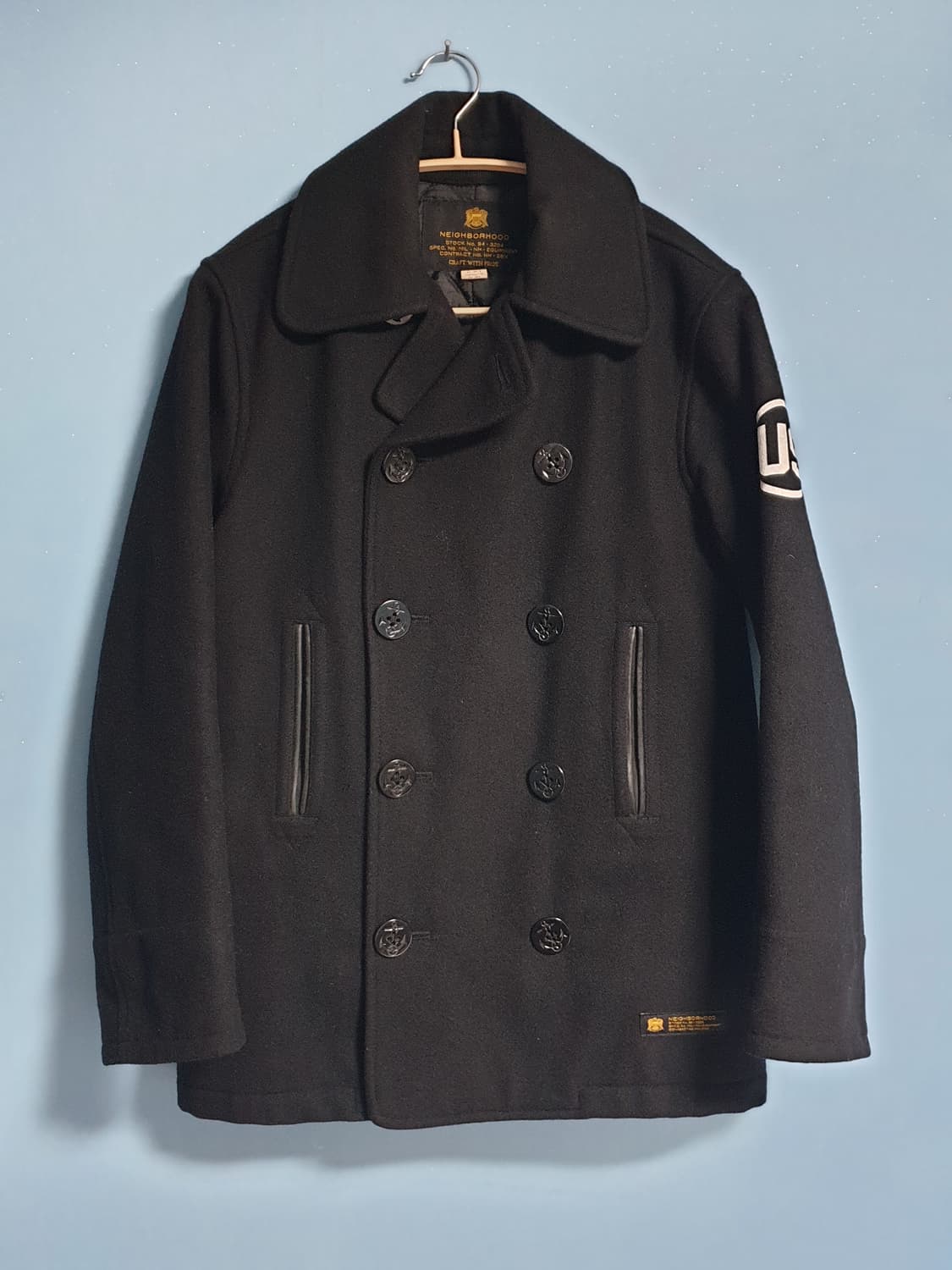 네이버후드 윌리엄 깁슨 US 포켓 숏코트 상품이미지1