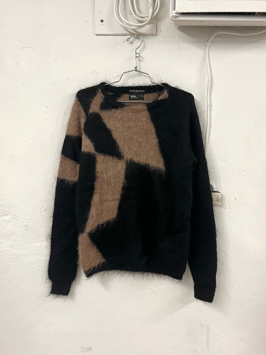 KOLOR 칼라 알파카 모헤어 니트 상품이미지4