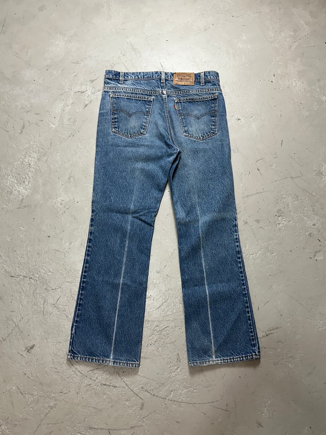 90's USA Made 리바이스 517 부츠컷 데님 상품이미지4