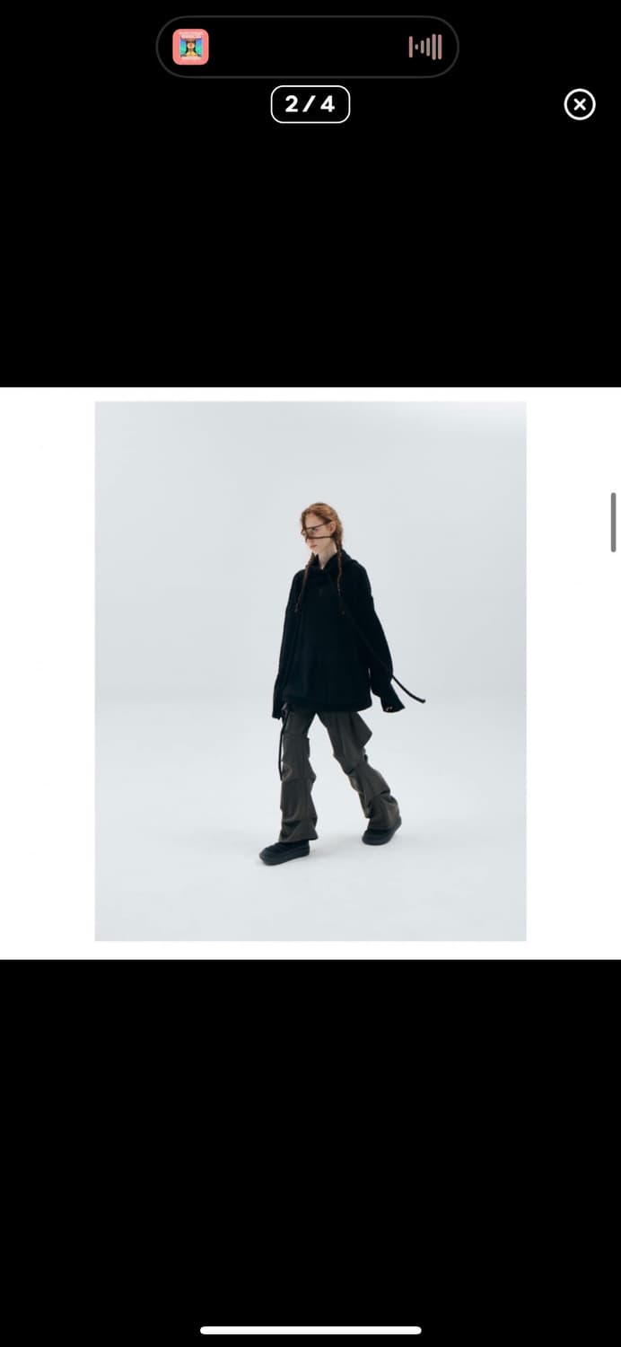 오호스 랩오버 턱팬츠 상품이미지2