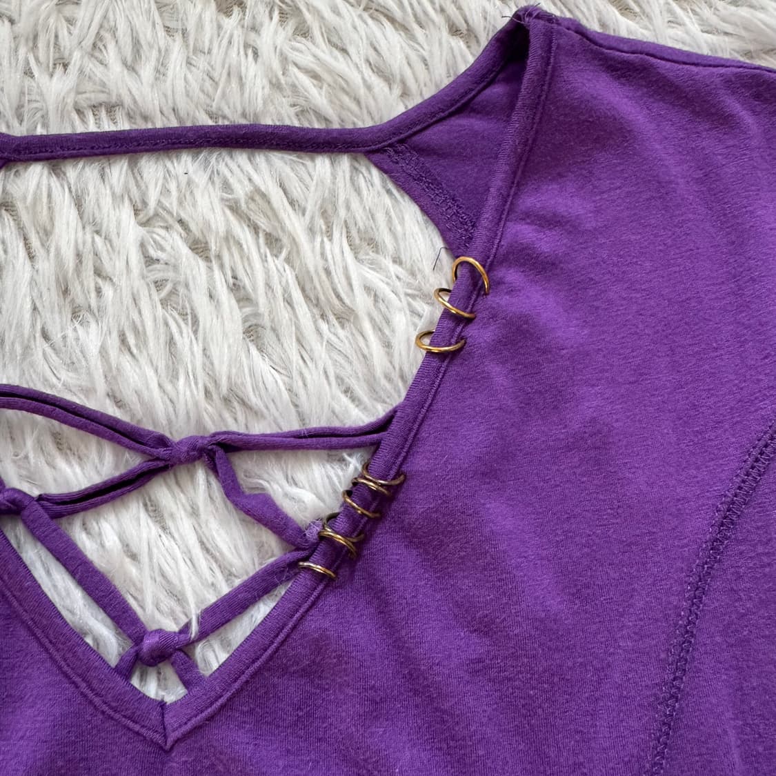 LIP SERVICE 일본빈티지 y2k 나시 여성나시 펑크 XS 35 상품이미지4