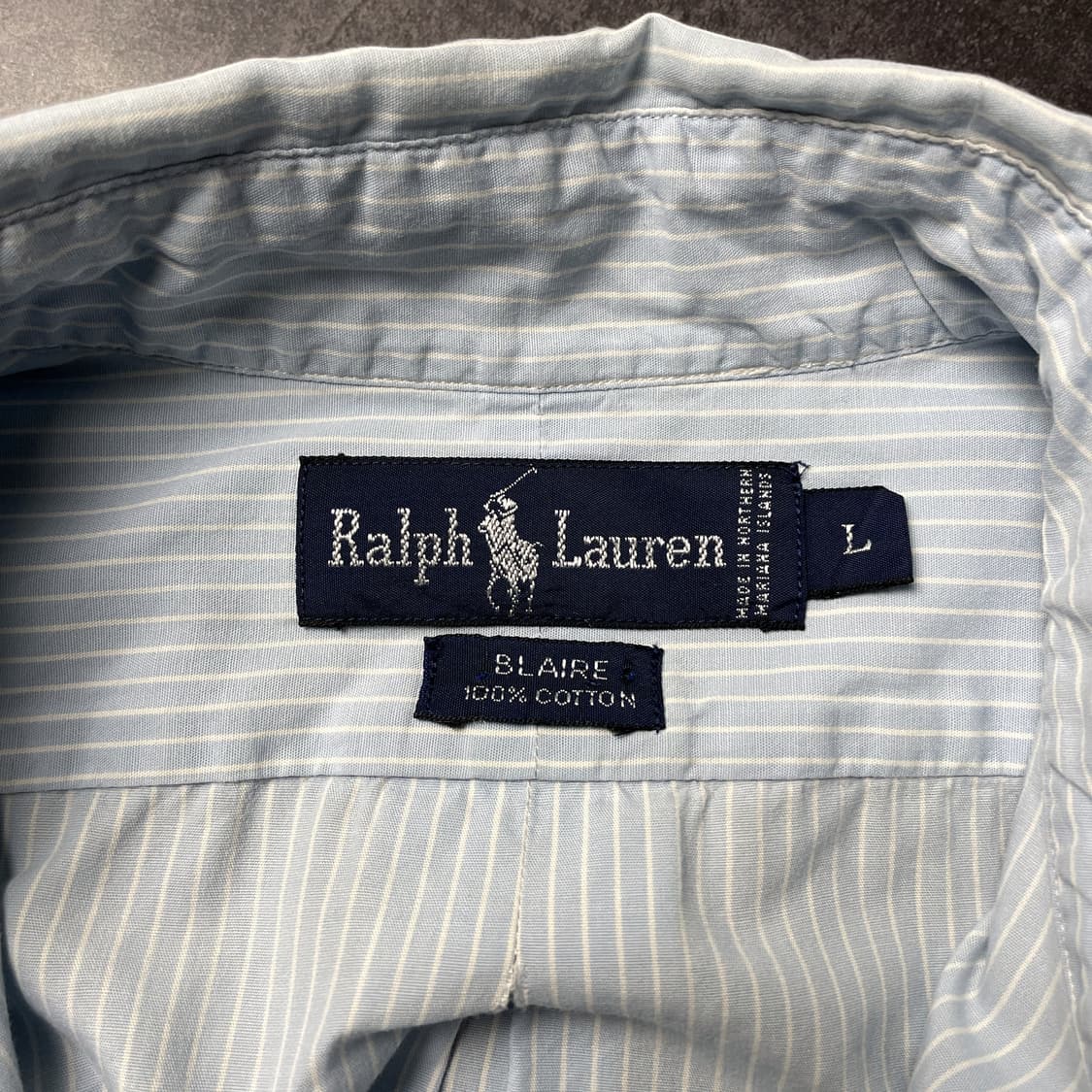 RALPH LAUREN 랄프로렌 빈티지 스트라이프 코튼셔츠 A00323 상품이미지9