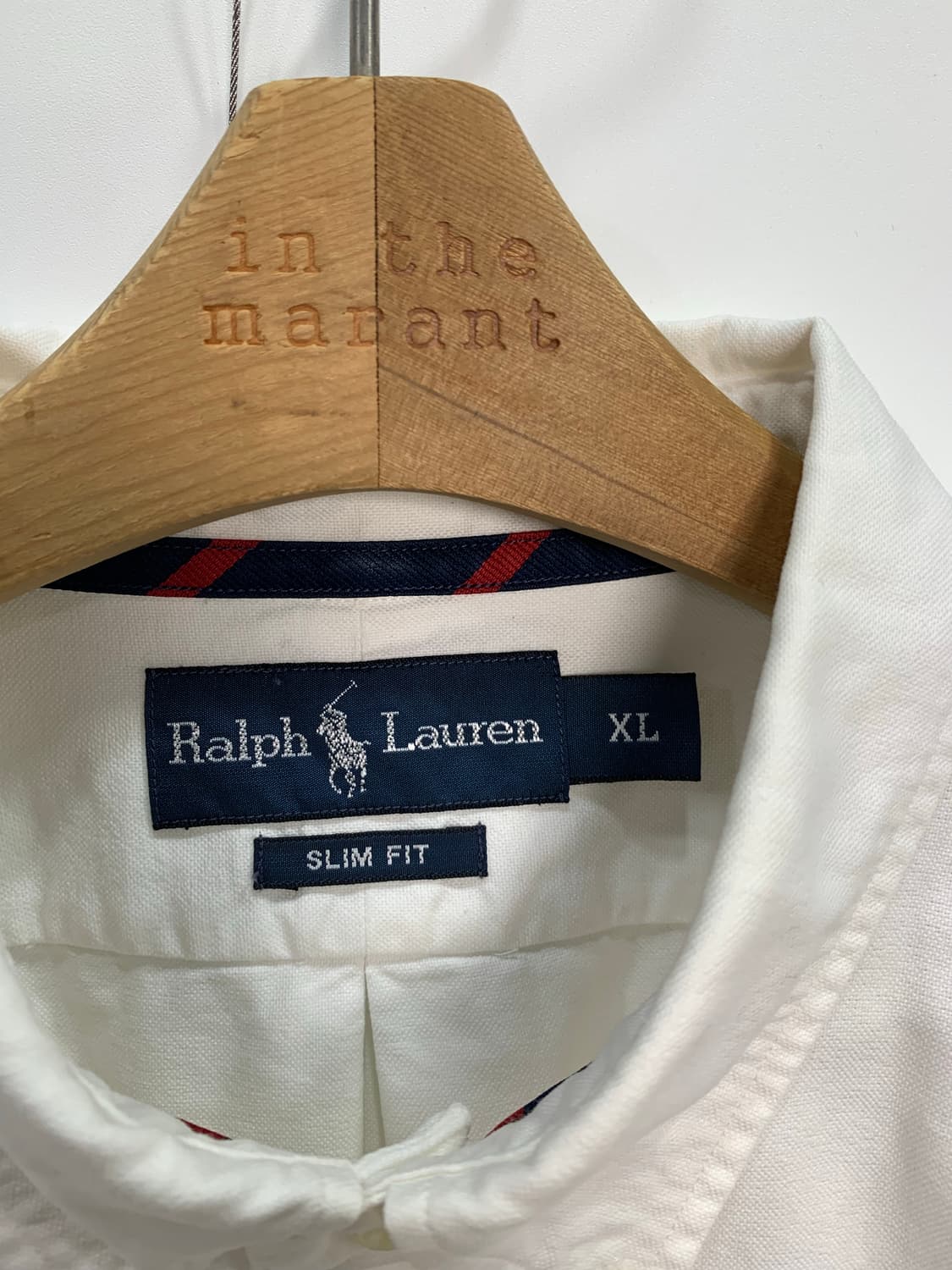 폴로 랄프로렌 화이트 옥스포드 셔츠 상품이미지2