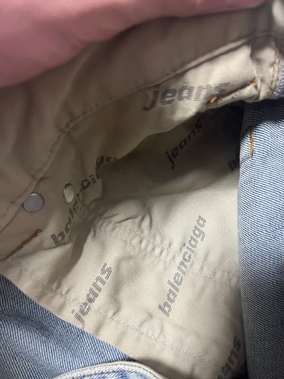 발렌시아가 배기 팬츠 스테인드 상품이미지4