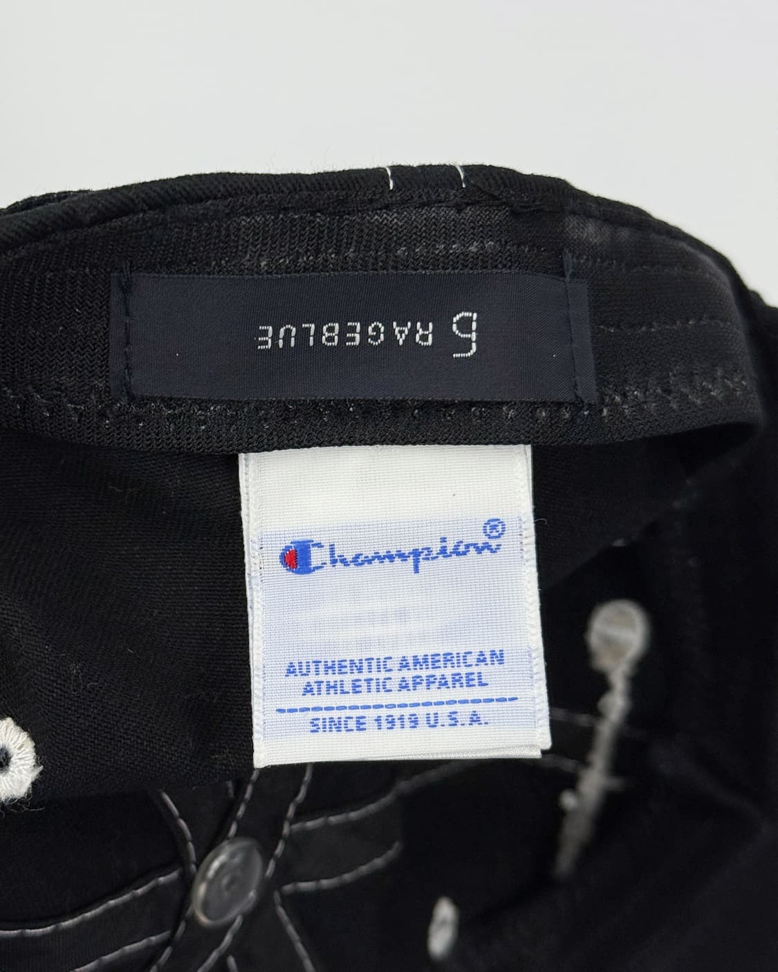Champion × RAGEBLUE Stitch Ball Cap 상품이미지5