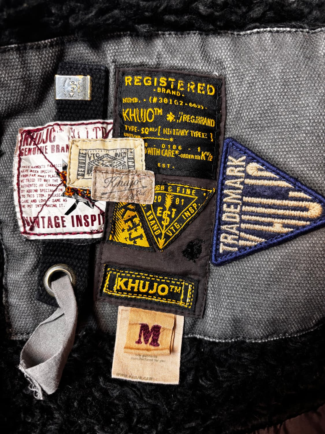 khujo  쿠조 워시드 밀리터리 멀티 포켓 자켓 상품이미지3