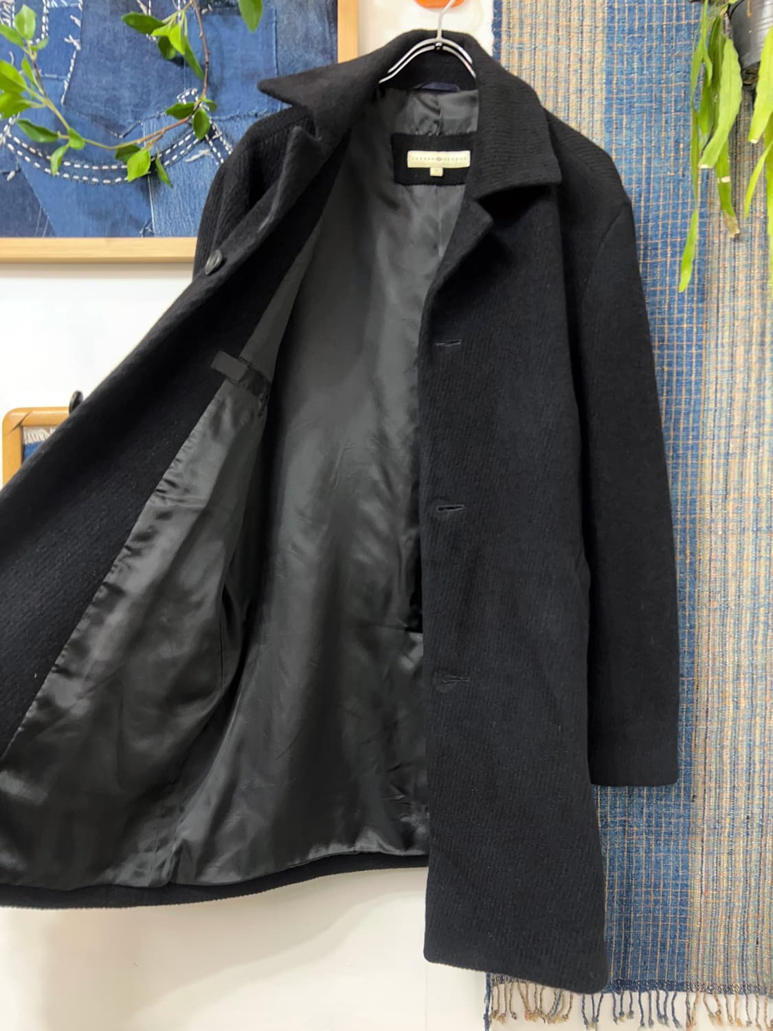 JOSEPH ABBOUD Angora Blend Wool Coat 상품이미지6