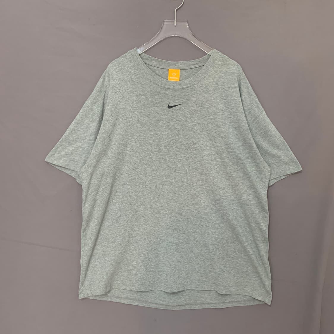 L 나이키 X 녹타 드레이크 맥스 90 그레이 반팔티 상품이미지3