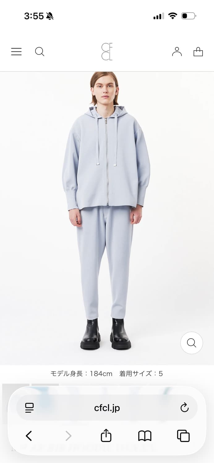 CFCL MILAN RIB HOODIE 상품이미지5