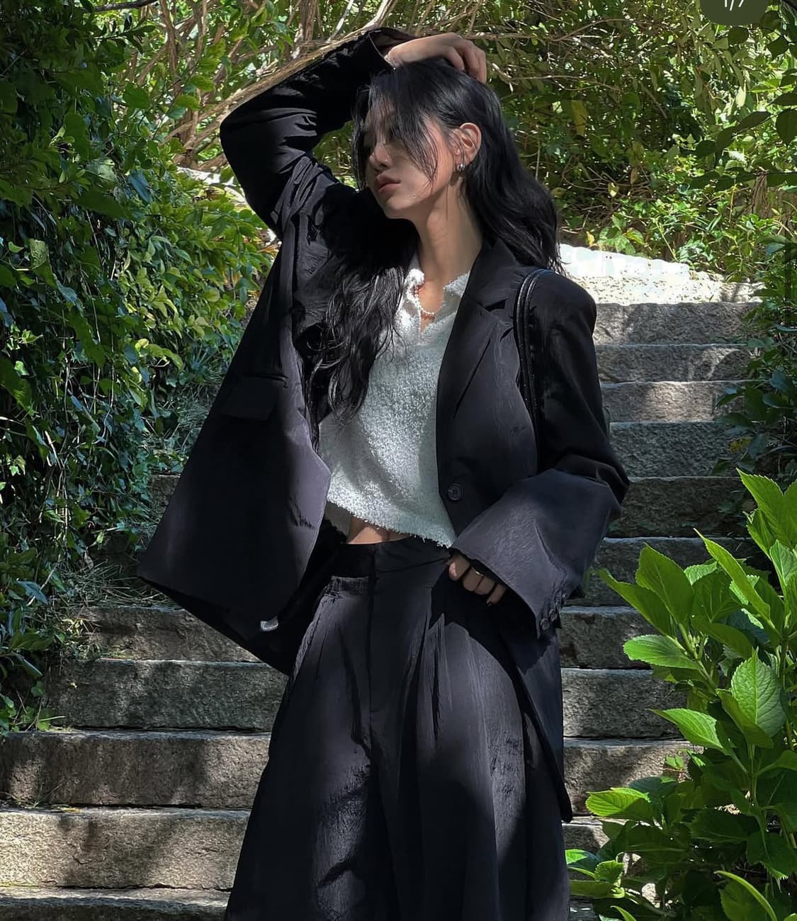 트리밍버드 글로우 슈트 자켓 블루그레이 s 상품이미지1