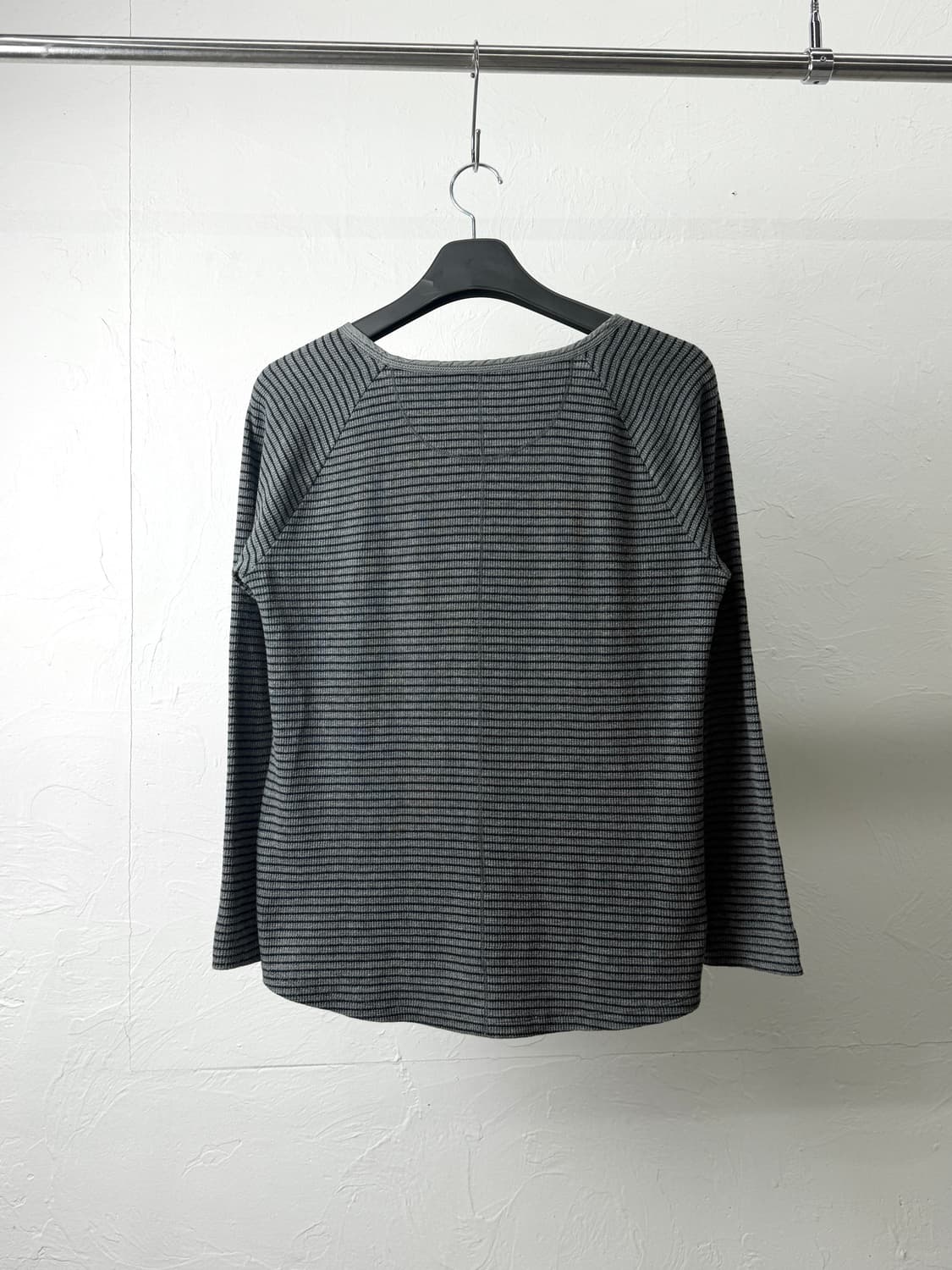 에디바우어 헨리넥 와플 롱 슬리브 상품이미지5