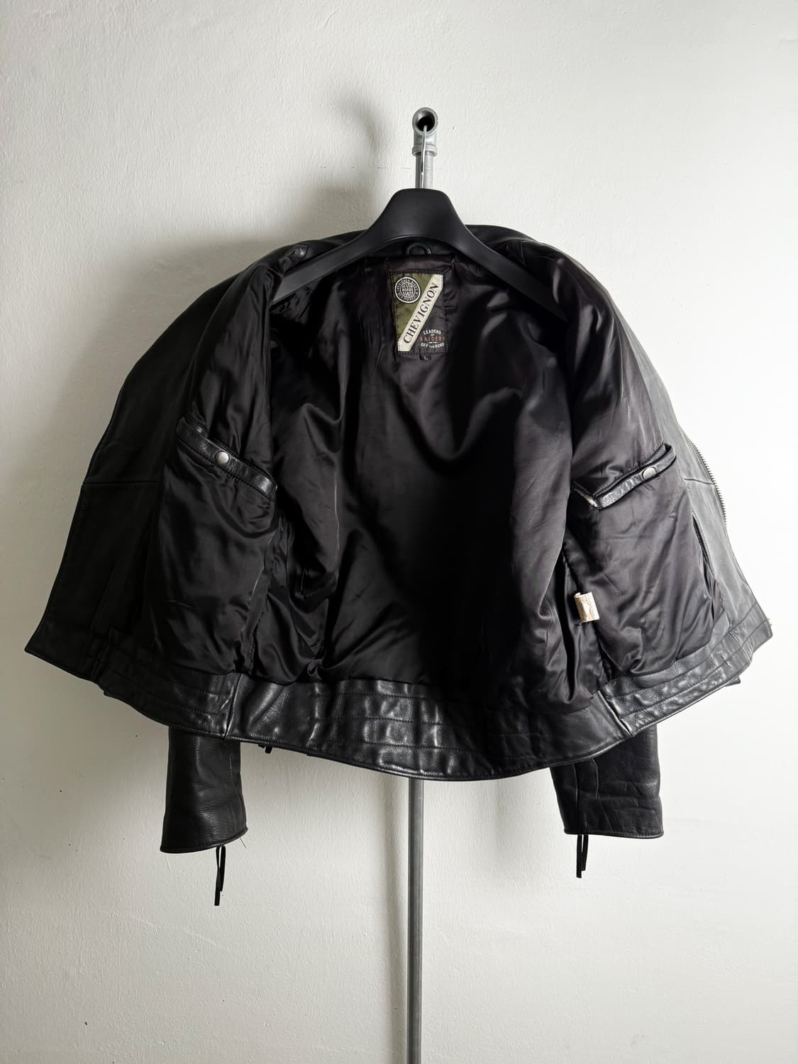 CHEVIGNON Cowhide Rider Jacket  상품이미지8