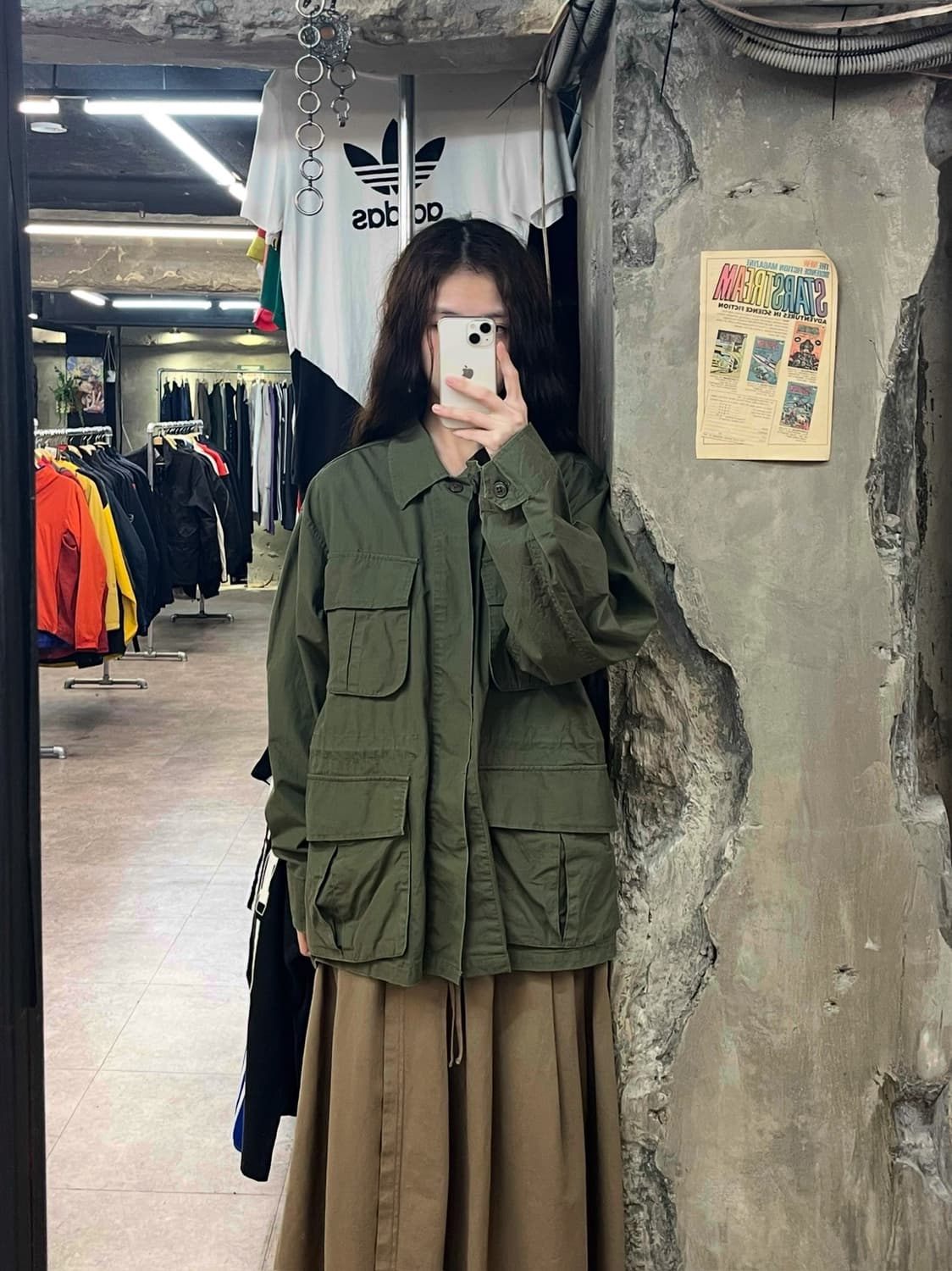 아웃스탠딩 자켓 카키 #csz2131 상품이미지2