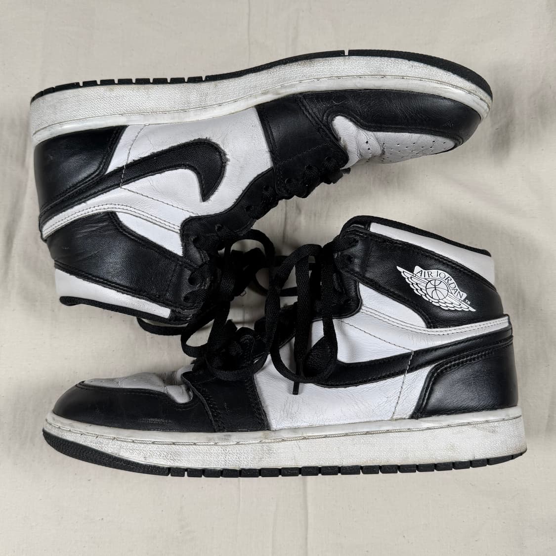 나이키 조던1 블랙 화이트 돌고래 OG 운동화 신발 265 상품이미지1