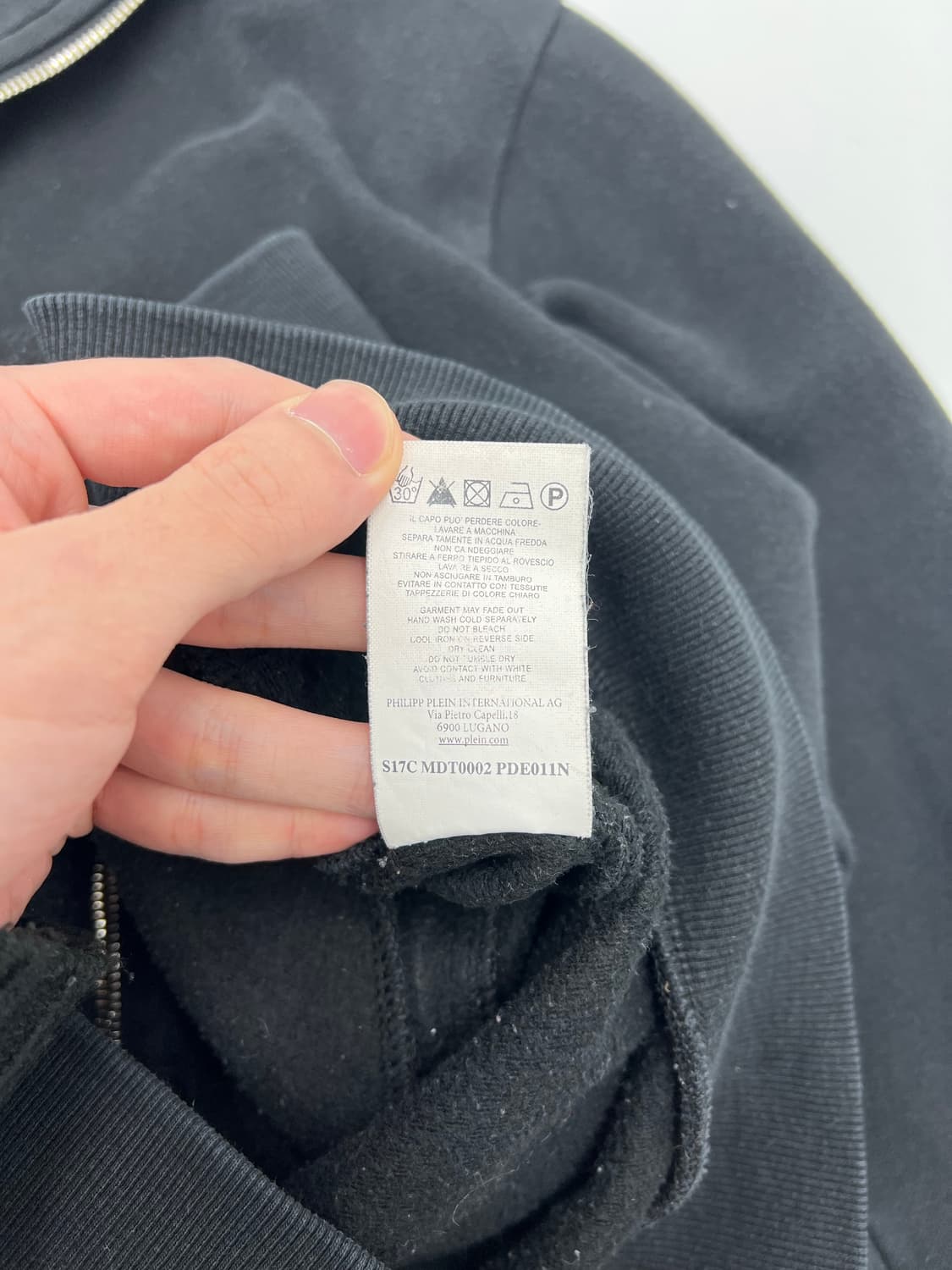 필립플레인 스컬 후드집업 상품이미지5